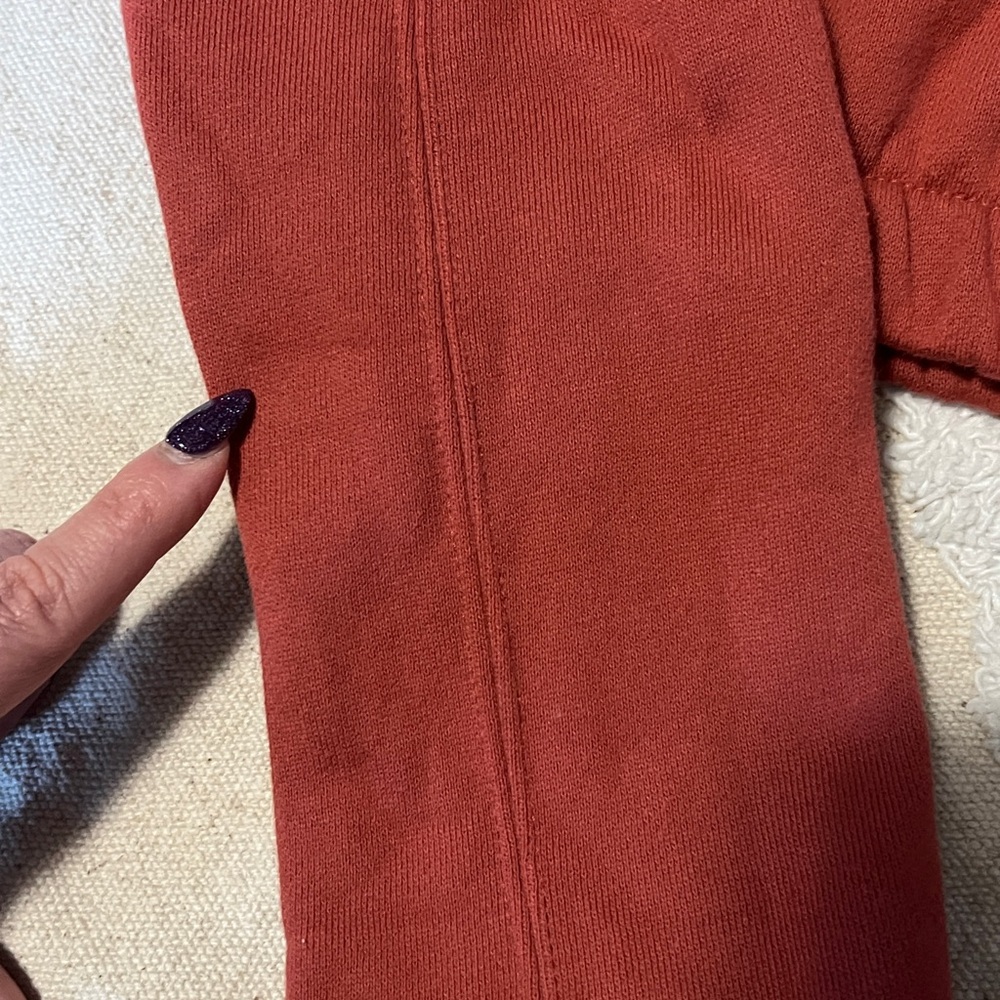 adidas Originals Red Cropped Hoodie Women's Size S - Picture 12 of 12